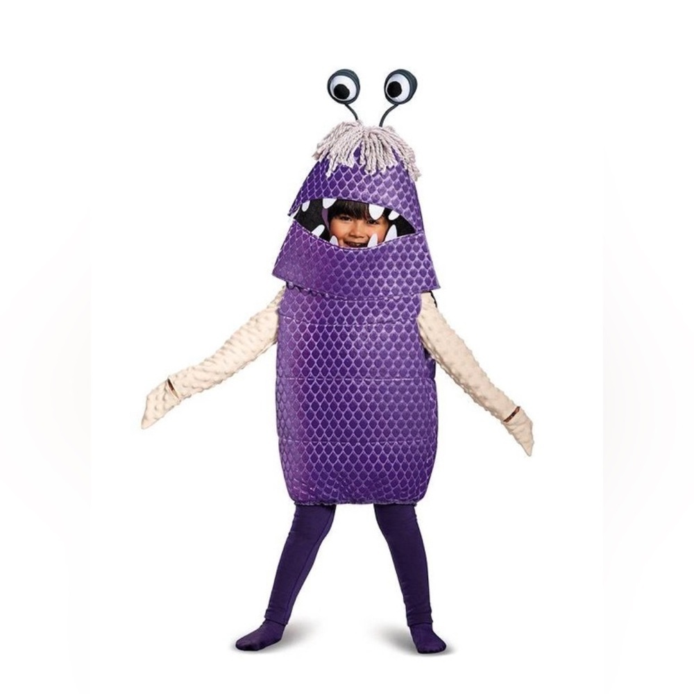 Disney Pixar Monsters Inc Boo Costume Deluxe Halloween Costume NWT- Size 3T/4T